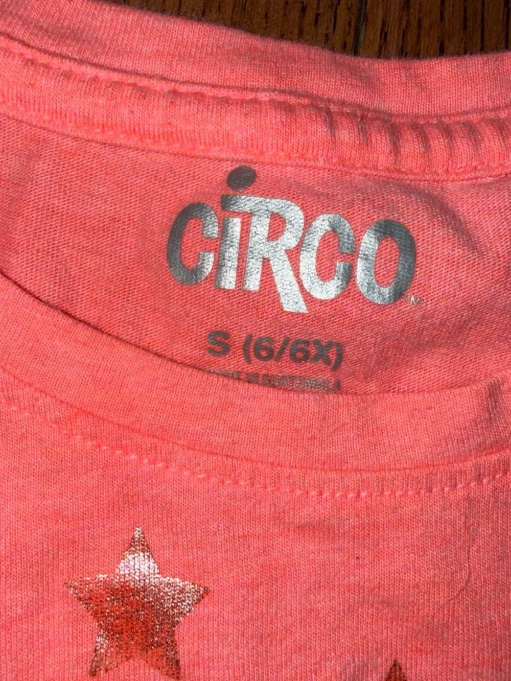 GAP Coral Pink Star Tank Top